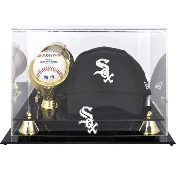 Chicago White Sox Fanatics Authentic Acrylic Cap and Baseball Logo Display Case